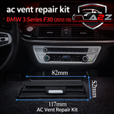 Front Right AC Conditioner Air Vent Grill Outlet Tab Clip Repair Kit 64229253217 Compatible With BMW 3 Series F30 Tag-ACR-31