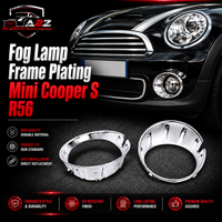 Fog Lamp Frame Plating Left 51117248791 & Right 51117248792 Compatible With Mini Cooper S (R56) Tag No.710