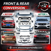 A To Z Compatible With Mercedes Benz Gla W156 X156 (2014-2019) Upgrade Facelift Convert To Gla45 Amg Front Rear Body Kit Bumper Exhaust Tip Diffuser Grill CC-9667 (Shipping Cost Not Included In Price)