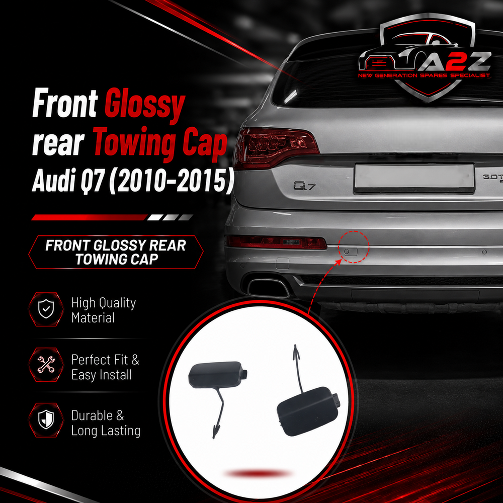 Audi Q7 (2010-2015) Rear Towing Cap Set. 4L0807450E = R.H, 4L0807449E = L.H. Tag 112