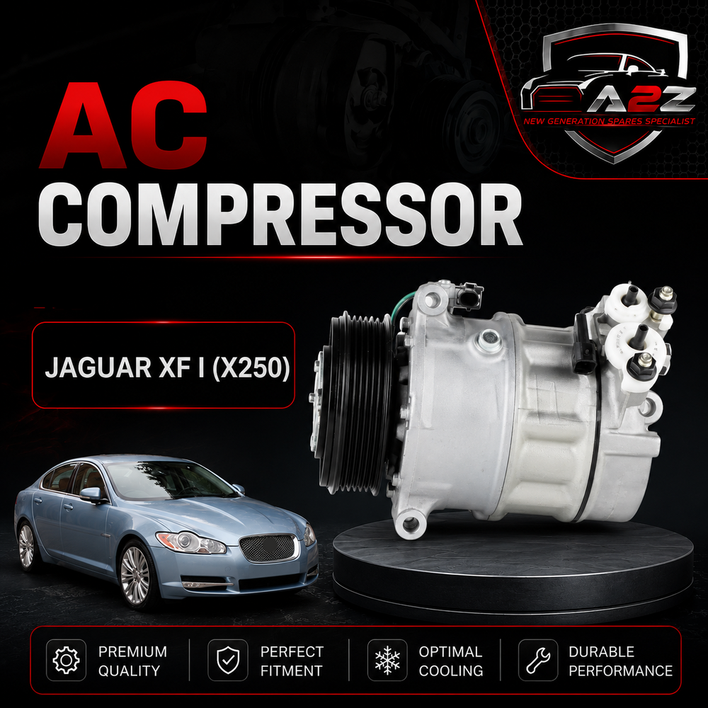 AC Compressor C2Z13666 Compatible With JAGUAR XF I (X250)