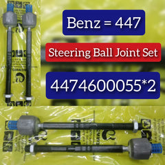 Front Steering Ball Joint Set 4474600055 Compatible With Mercedes Benz (447)
