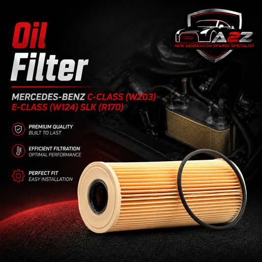 Oil Filter E142H D21 & 1041800109 & OX133D Compatible With MERCEDES-BENZ C-CLASS (W203) E-CLASS (W124) SLK (R170) Tag.294