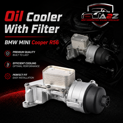 Oil Cooler With Filter 11427583112 11428643745 Compatible With BMW MINI Cooper R56