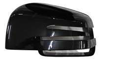 Side Mirror Upper Covers Glossy Black Right & Left Compatible With Mercedes Benz GLS-Class (W166) Tag No.103