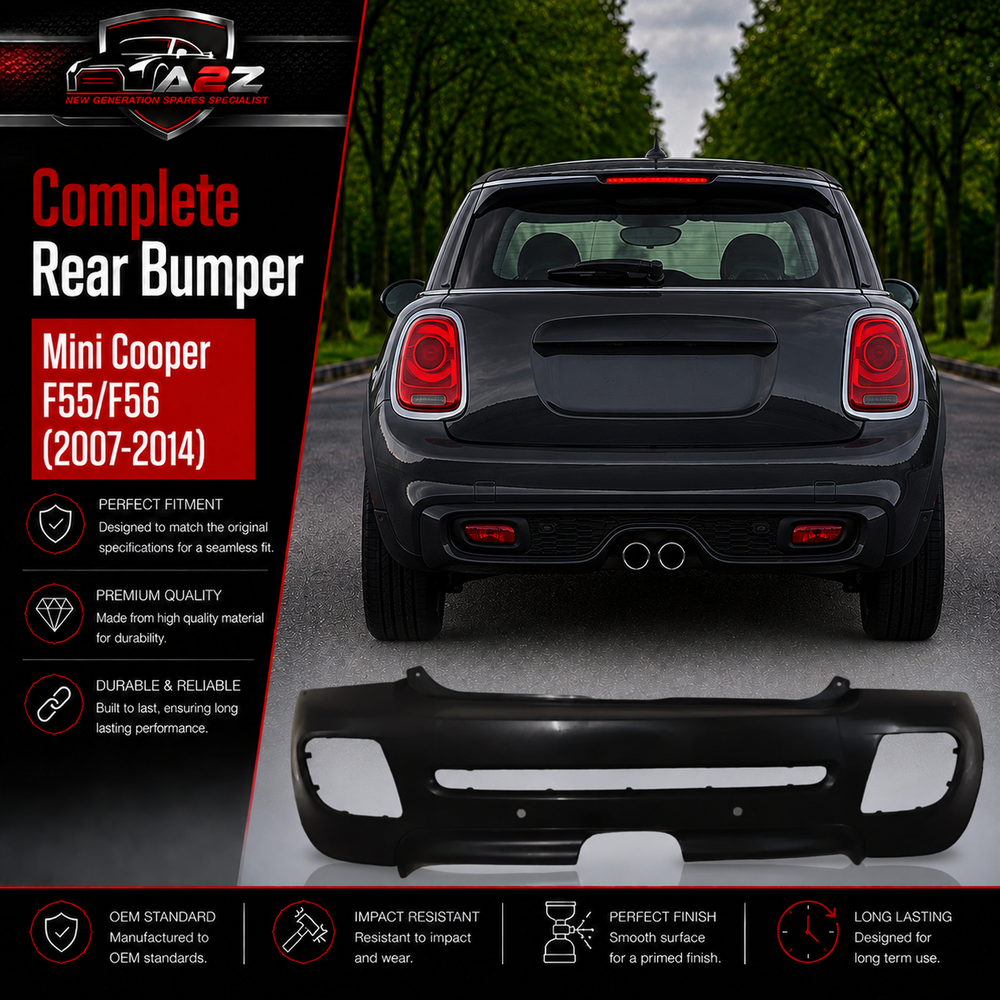 Rear Bumper 51120413367 Compatible With Mini Cooper F55/F56 Tag No.501