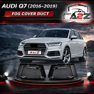 Fog Lamp Cover Duct Left 4M0807151A & Right 4M0807152A Compatible With Audi Q7 4M (2016-2019) Tag No.111