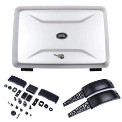 Side Tool Box (Silver) Compatible With Land Rover Defender L633 (2020-2024)