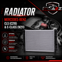 Radiator 2115003102 2115003402 A2115000202 A2115002302 A2115003102 A2115003402 Compatible with MERCEDES-BENZ CLS (C219) & E-CLASS (W211)