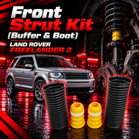 Front Strut Kit (Buffer & Boot) LR073344 LR001144 Compatible With LAND ROVER FREELANDER 2