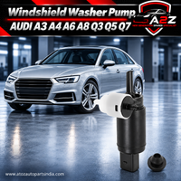 Windshield Washer Pump 1KD955651A Compatible With AUDI A3 A4 A6 A8 Q3 Q5 Q7