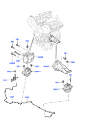 Engine Mounting LR014113 Compatible With LAND ROVER DISCOVERY IV (L319) | LR4 & RANGE ROVER SPORT I (L320)