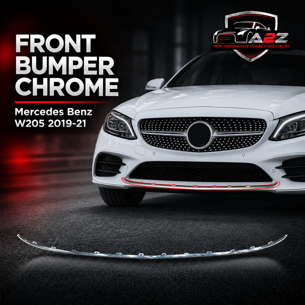 Front Bumper Chrome A2058853001 & 2058853001 Compatible With Mercedes Benz W205 2019-21 Tag No:299