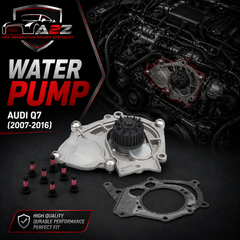 Water Pump WP6122 06L121011B Compatible With AUDI Q7 (4MB, 4MG, 4MQ), A6 C7 (4G2, 4GC) | A6 / S6, A3 Limousine (8VS, 8VM) | A3 / S3 (CONTINENTAL)