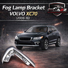 Front Bumper Fog Light Bracket Trim Set Left 31353576 & Right 31353577 Compatible With Volvo XC70 (2008-16)
