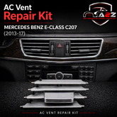 Front Left AC Conditioner Air Vent Grill Outlet Tab Clip Repair Kit 2078300100 Compatible With MERCEDES BENZ E-CLASS C207 Tag-ACR-18