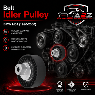 Belt Idler Pulley 11281748130 Compatible With BMW M54