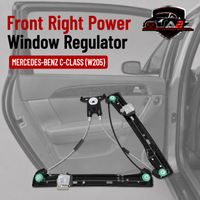 Front Right Power Window Regulator Without Plate 2057209211 Compatible with MERCEDES-BENZ C-CLASS (W205)