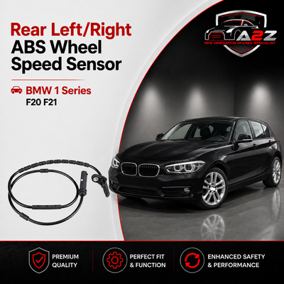 Rear Left/Right ABS Wheel Speed Sensor 34526791225 34526884421 Compatible With BMW 1 Series F20 F21 & 3 Series F30, F80
