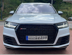 RSQ7 Full Black Honeycomb Show Grill Compatible With Audi Q7(2016-2019) Tag No.167