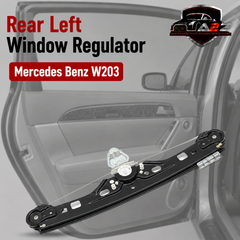 Rear Left Window Regulator 2037300346 Compatible With Mercedes Benz W203