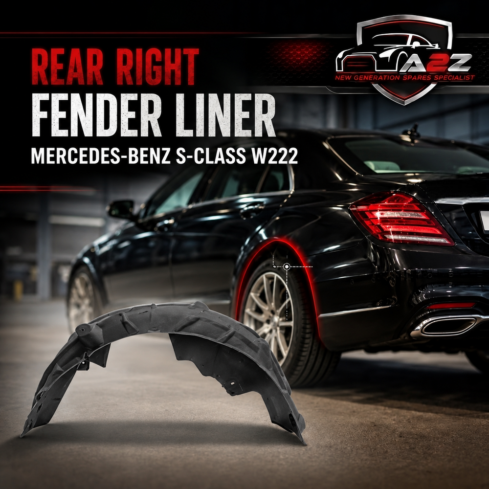 Rear Right Fender Liner 2226908200 2226900530 A2226908200 Compatible With MERCEDES-BENZ S-CLASS W222 Tag-FEM-80