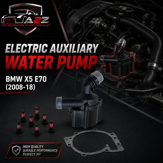 Electric Auxiliary Water Pump 64119130387 64119130413 64119230232 64119230233 Compatible With BMW X5 (E70) X5 (F15, F85) X6 (E71, E72) X6 (F16, F86)
