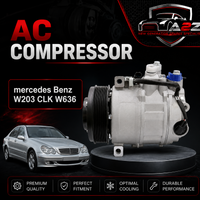 Air Conditioning Compressor 0002306511 Compatible With mercedes Benz W203 CLK W636