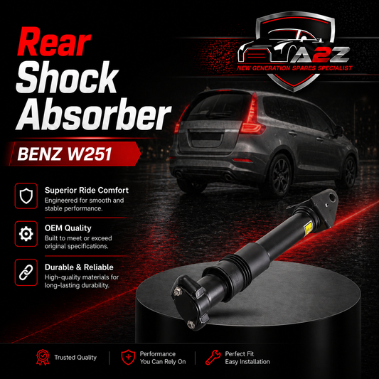 Rear Air Suspension Shock Absorber W/O ADS Left & Right 2513200631 2513200731 2513201331 2513201431 2513202131 2513202231 2513202331 Compatible With Mercedes Benz W251