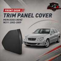 Front Door Trim Panel Cover Set Left 2117270148 Right 2117270248 Compatible With Mercedes & Mercedes Benz E CLASS W211 2002-2009