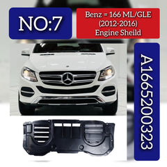 Engine Sheild A1665200323 1665200323 Compatible With Mercedes Benz For ML/GLE CLASS (W166) (2012-2016) Tag No.7