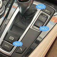Switch Sport Mode Buttons Radar Sensor Button Cover 61319202952 Compatible with BMW 5 Series F10 & 6 Series F06 F12 & X3 F25