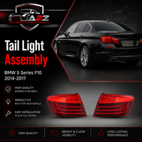 Tail Light Rear Lamp Set Left 63217306161 & Right 63217306162 Compatible With BMW 5 Series F10 2014-2017 Tag No.59