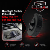 Headlight Switch Roller Knob 61316803965 61316803965-1 Compatible With BMW 5 Series (F10) 5 Gran Turismo (F07)7 (F01, F02, F03, F04) X3 (F25)7 (F01, F02, F03, F04) X3 (F25)