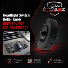 Headlight Switch Roller Knob 61316803965 61316803965-1 Compatible With BMW 5 Series (F10) 5 Gran Turismo (F07)7 (F01, F02, F03, F04) X3 (F25)7 (F01, F02, F03, F04) X3 (F25)