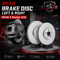 Rear Brake Disc Left 34216882245 & Right 34216882246 Set Compatible With BMW 5 Series G30