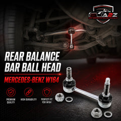 Back balance bar ball head 1643201232 A1643201232 Compatible With MERCEDES-BENZ W164