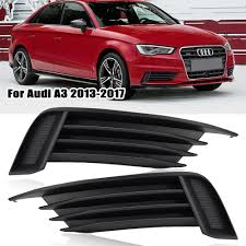 Fog Lamp Cover Compatible With AUDI A3 2013-2015 Fog Lamp Cover Left 8V5807681 & Right 8V5807682 Tag-FC-03