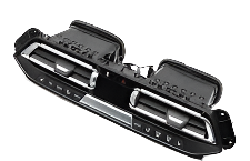 BMW X5 G05 X6 G06 X7 G07 Black Center AC Vent Grille Assembly 64119458542