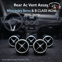 Ac Vent Assembly Set (Pack of 1) Left+Right A1768300154 Center A1768300054 Compatible With Mercedes Benz & B CLASS W246 2011-2019 & GLA CLASS W156 2013-2019 & A CLASS W177 2018 & A CLASS W176 2012-2018