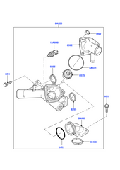 Temperature Sensor 4603183 Compatible With RANGE ROVER III (L322) RANGE ROVER SPORT I (L320)