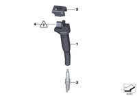 Spark Plug 12120037244 12120034087 12120034091 For BMW 7 Series F02 Tag-S-14