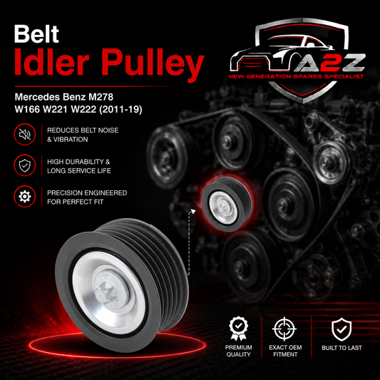 Idler Pulley 2782020519 A2782020519 Compatible With Mercedes Benz M278 W166 W221 W222 Tag No.26