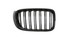 Glossy Black Double Line Kidney Grill Set Left 51137367421 & Right 51137367422 Compatible With BMW X3 F25 (2014-2017) Tag No.38