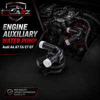 Engine Auxiliary Water Pump 06E121601C 06E121601CSK Compatible With Audi A6 A7 C6 C7 Q7