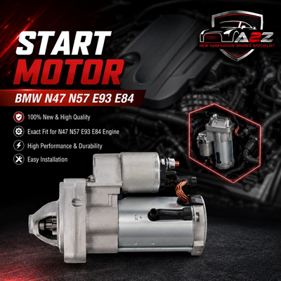 Start Motor 12418511746 Compatible With BMW N47 N57 E93 E84