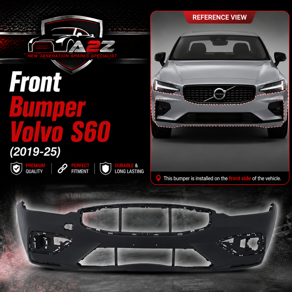 Front Bumper 40002438 39798865 Compatible With Volvo S60 (2019-25) Tag NO.824