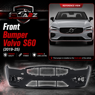 Front Bumper 40002438 39798865 Compatible With Volvo S60 (2019-25) Tag NO.824