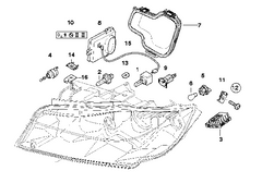 Headlight Ballast 63126948180 For BMW Series 3 E90 Tag-BL-22