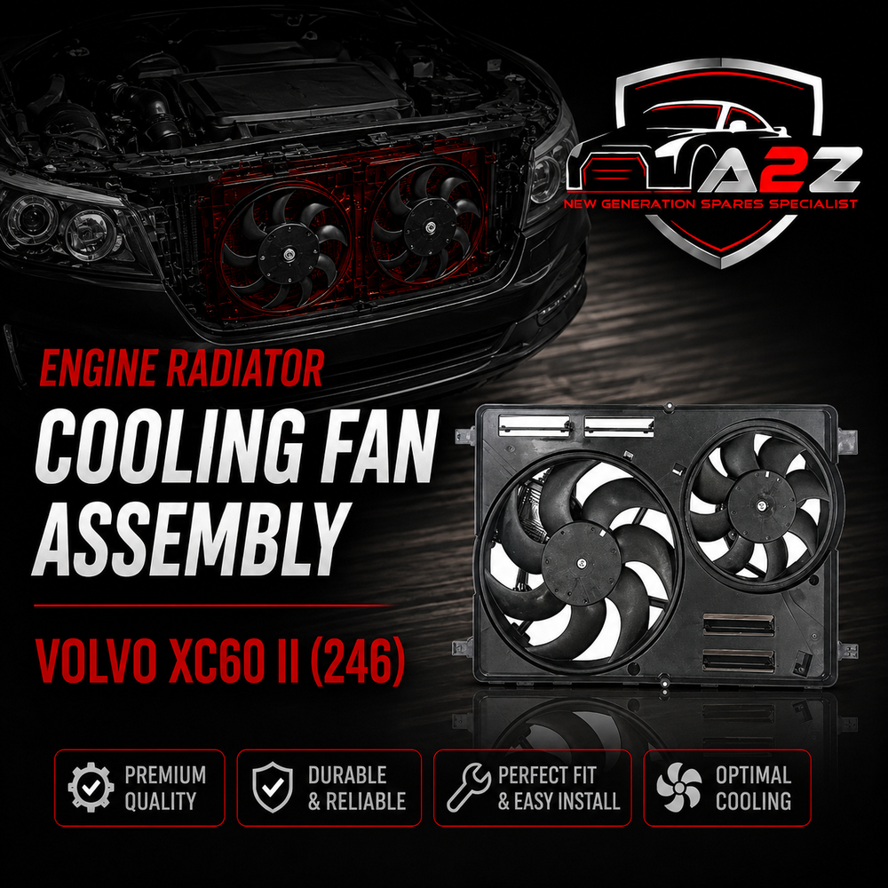 Engine Radiator Cooling Fan Assembly 32339742 30668629 & 30723011 & 31274211 & 31274265 Compatible With OLVO XC60 II (246)